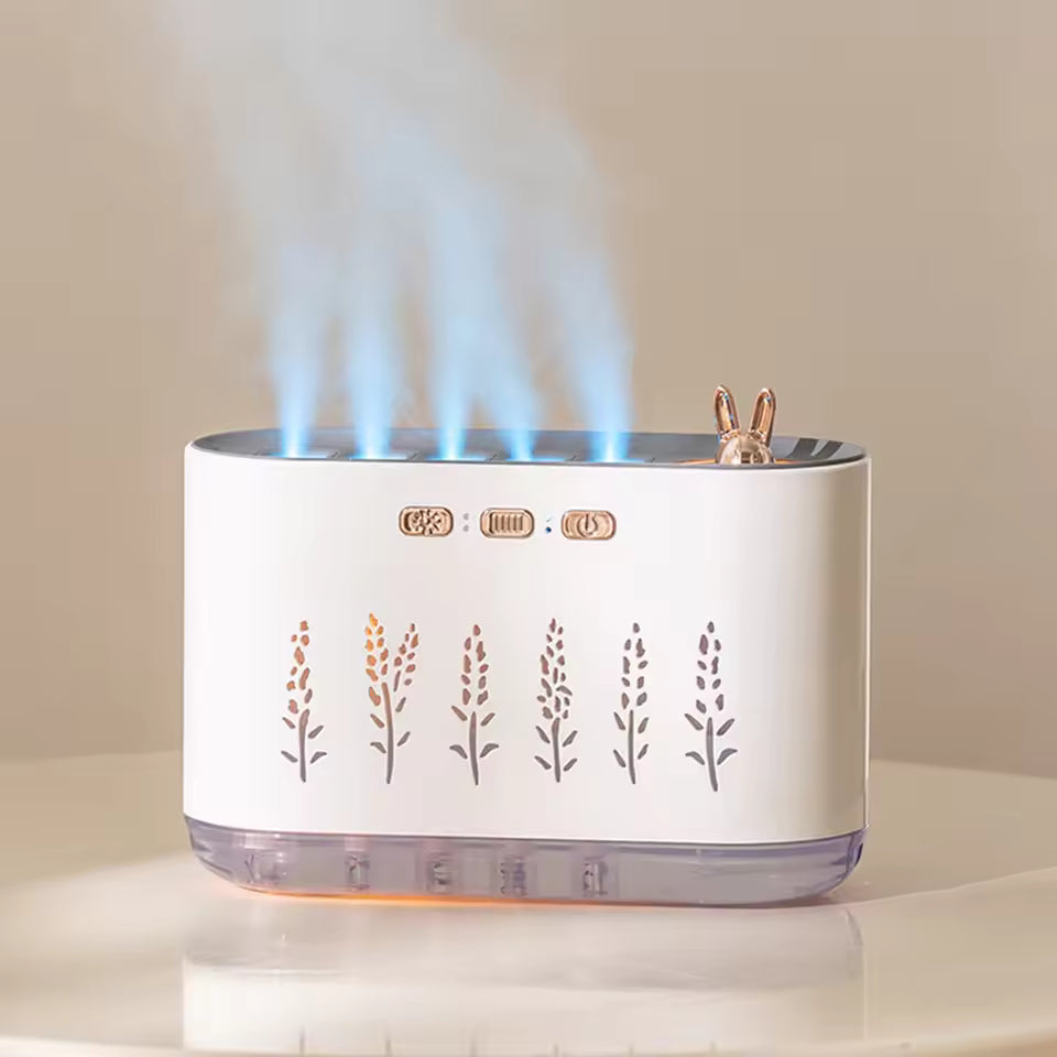 AuraSync Light™ — アロマ加湿リズムライト