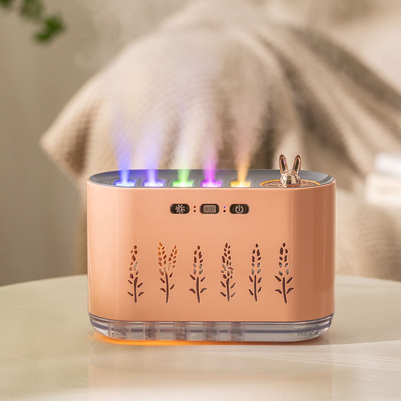 AuraSync Light™ — アロマ加湿リズムライト